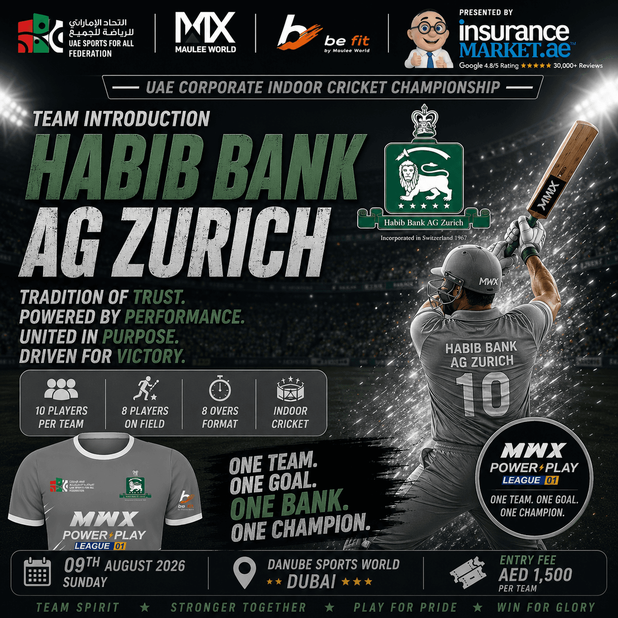 Habib Bank AG Zurich jersey