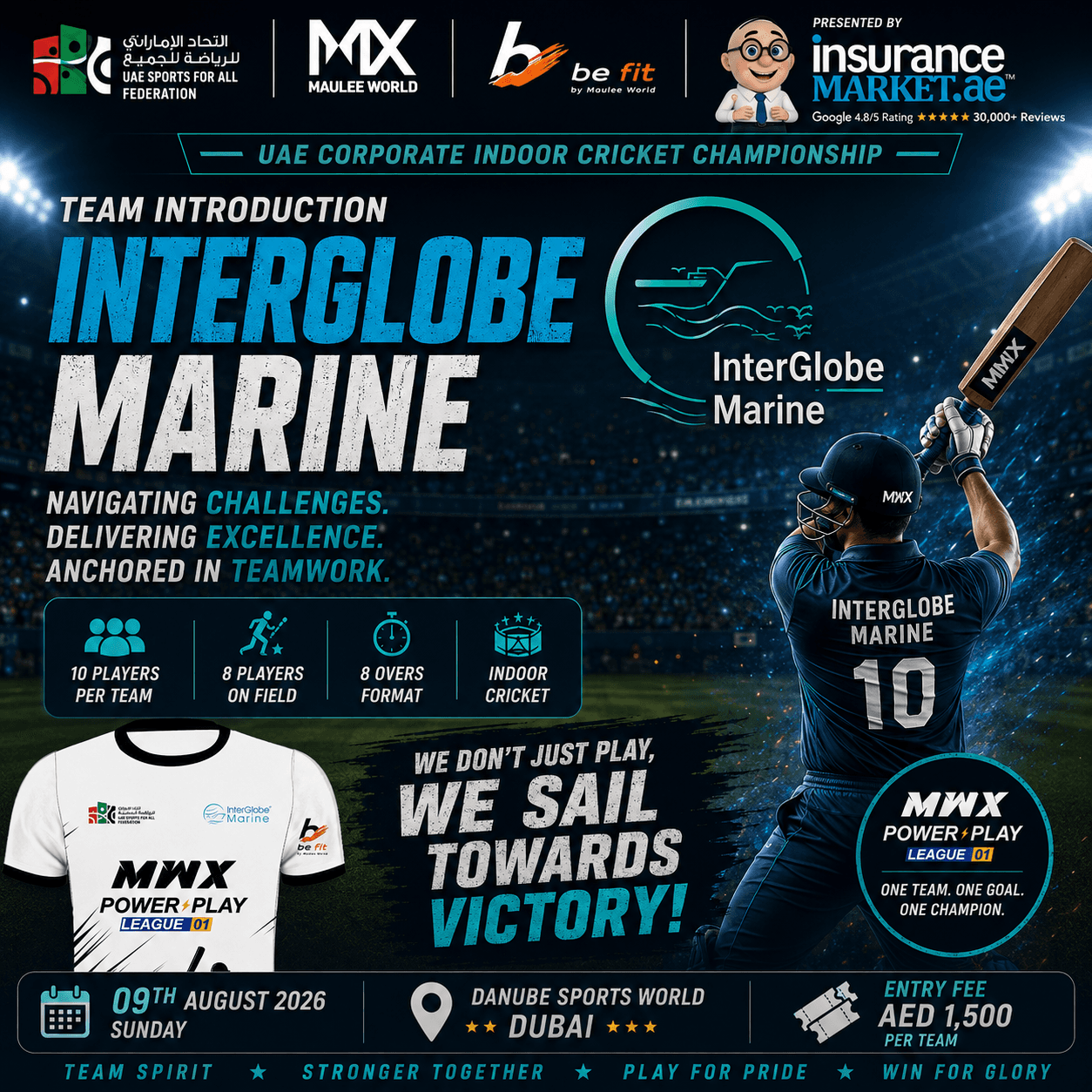 Interglobe Marine jersey